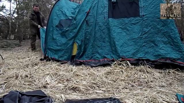 Обзор и установка палатки Tramp Anaconda смотреть онлайн