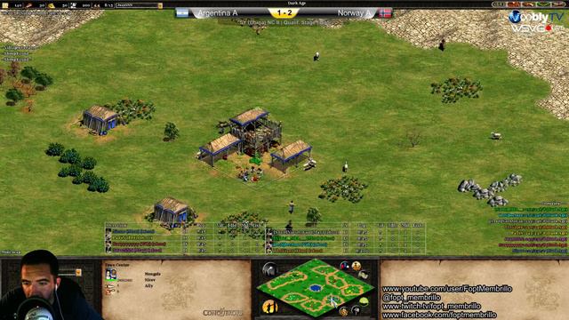 Age of Empires 2 NC 2 Argentina A vs Norway A 15 08 2015 Game 4 Claiming admin win смотреть онлайн