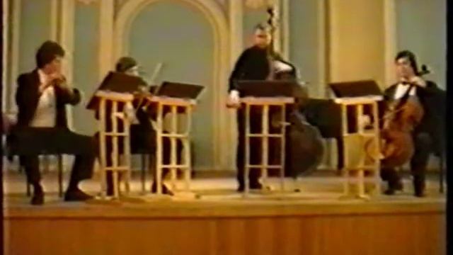 Шпергер Квартет Рахм зал 25 12 1994 смотреть онлайн