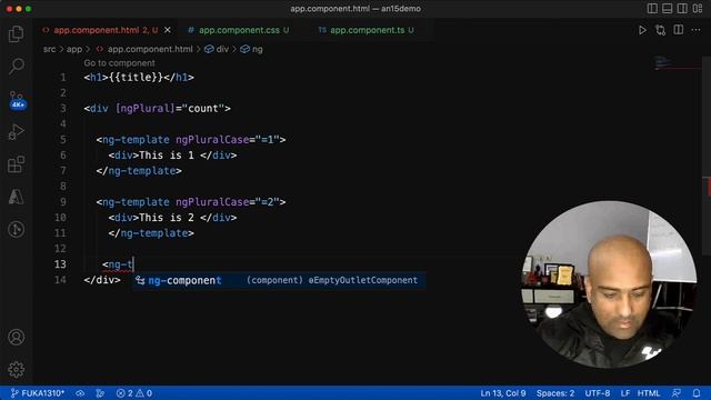 [ngPlural] Directive in Angular | Conditional Templating in Angular смотреть онлайн
