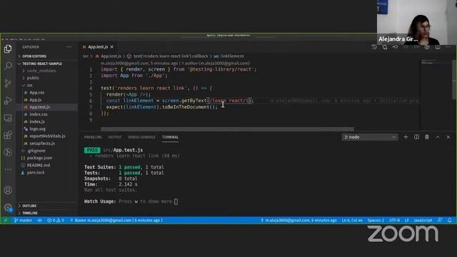 Testing React Components смотреть онлайн