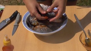 Караси жаренные в казане