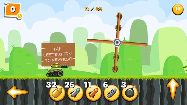 Tiny Tank Challenge - Walkthrough Gameplay Part 1 - INTRO (iOS Android) смотреть онлайн