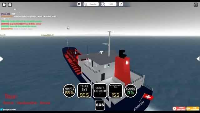 [DSSIII] Haulbowline Tour | DSSIII Day #001 | Roblox Dynamic Ship Simulator 3 смотреть онлайн
