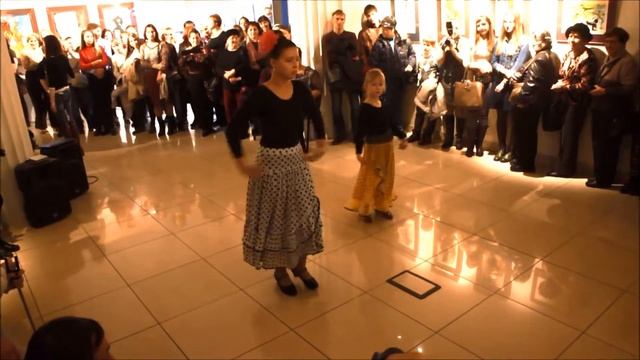 Детский дуэт фламенко "Pasito". Челябинск. Клуб Tango V&T смотреть онлайн