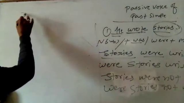 Passive voice of past simple by Baldau Yadav sir смотреть онлайн