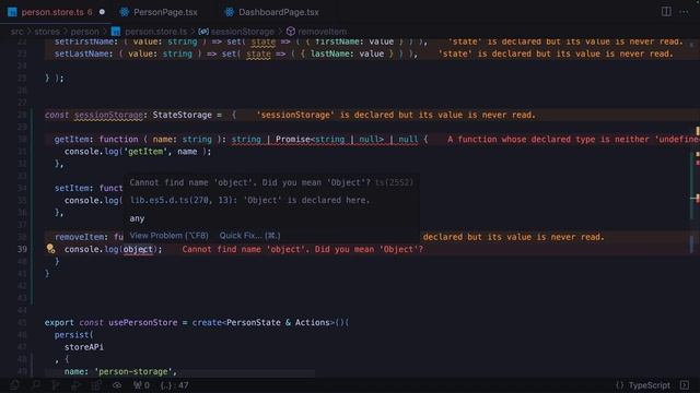 [S3/L05] Zustand: Gestor de estado para React - Custom Storage | SessionStorage смотреть онлайн