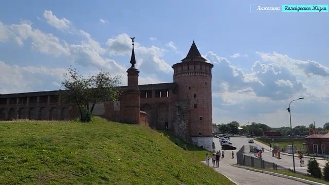 Коломна июнь 2023. Прогулка по Кремлю, разведение моста, деревянная набережная, пляж на Оке смотреть онлайн