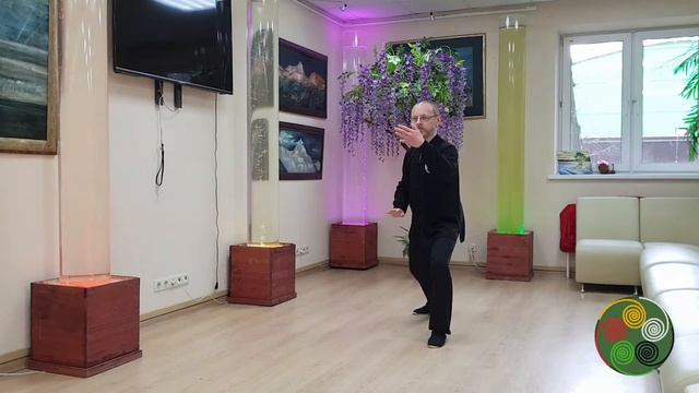 Тайцзицюань 24 формы. Шаг за шагом. 3-я форма. смотреть онлайн