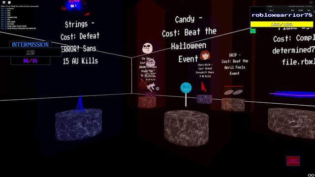 Roblox judgement hall'nt - Dust!Fell Sans + Reward Showcase смотреть онлайн