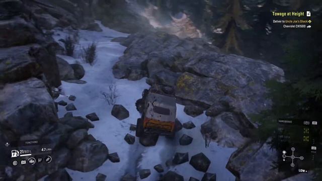 SnowRunner - TUZ 166 Full Send after clearing a Watchtower in Flooded Foothills смотреть онлайн