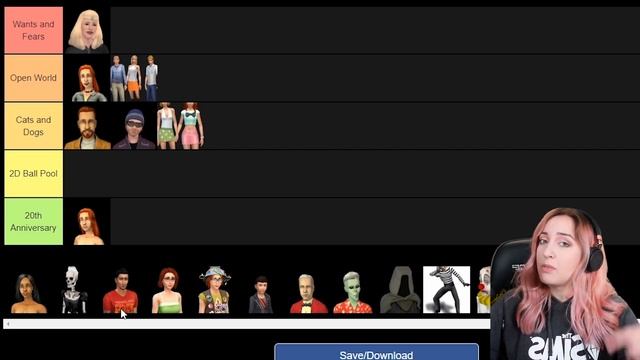 Ranking iconic Sims townies because I'm judgemental смотреть онлайн