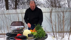 Говяжьи ребра с овощами в афганском казане. ENG SUB