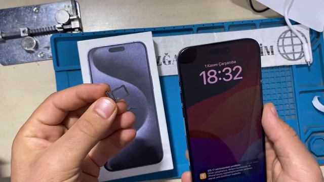 İphone 15 Pro Max sim kartı nasıl takılır ? смотреть онлайн