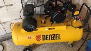 Компрессор 100 литров за 3 минуты 18 секунд