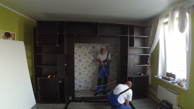 Монтаж откидной кровати Olissys Dark Side 327C смотреть онлайн