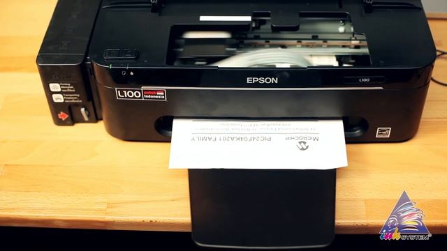 Overview for printer Epson L100 смотреть онлайн