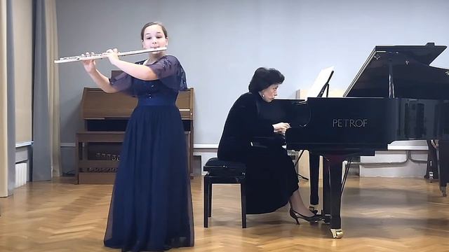 A. Perilhou "Ballade" Anna-Maria Abkarov Kulyasova (flute), Olga Ber (piano) смотреть онлайн