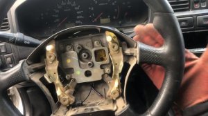 Как снять руль в сборе на автомобиле nissan primera p11