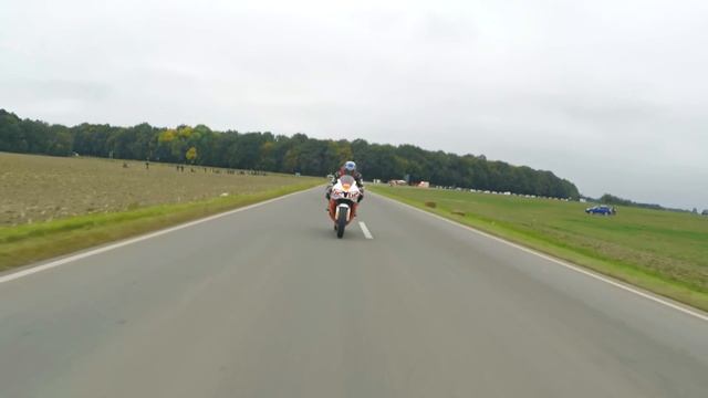 Screaming R6 Chased By 600RR | Fast German Road Racing