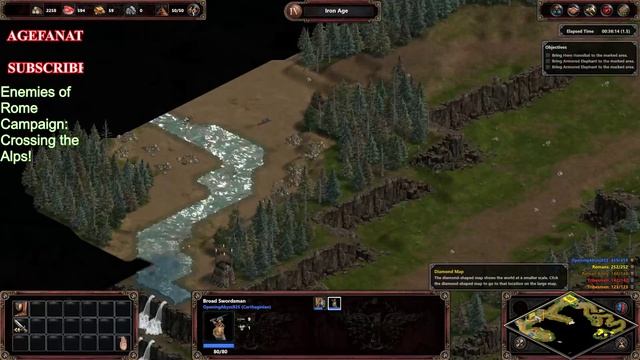 Age of Empires Definitive Edition CAMPAIGNS! ENEMIES OF ROME CAMPAIGN: Crossing the Alps! смотреть онлайн