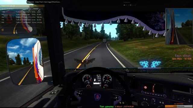 Конвой ВТК СибАвтоТранс в ETS2 MP! смотреть онлайн
