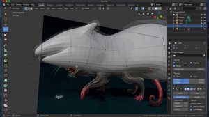 Лепим крысу в Blender 3D часть первая.