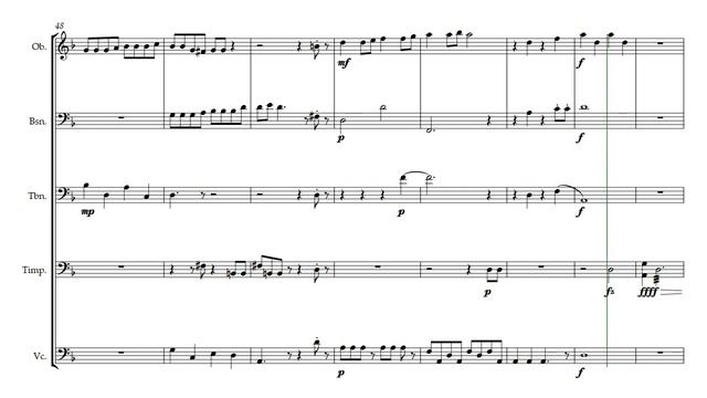 Forest Gathering (Opus 660) -- Oboe, Bassoon, Trombone, Timpani, Cello #danielhaymusic #danielhay смотреть онлайн