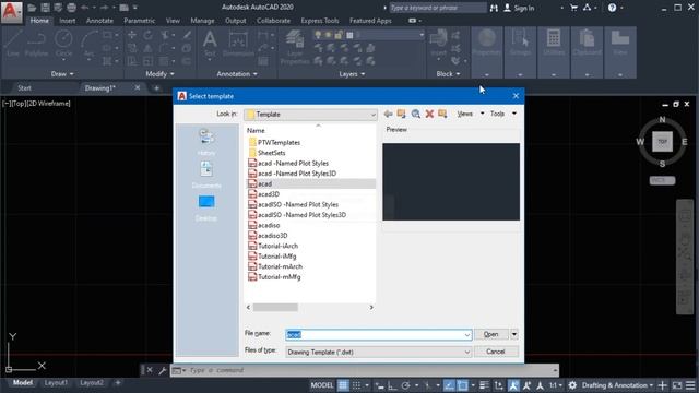 Lesson 00. AutoCAD 2020 Exploring and Customizing Drafting & Annotation interface/workspace. RD CAD смотреть онлайн