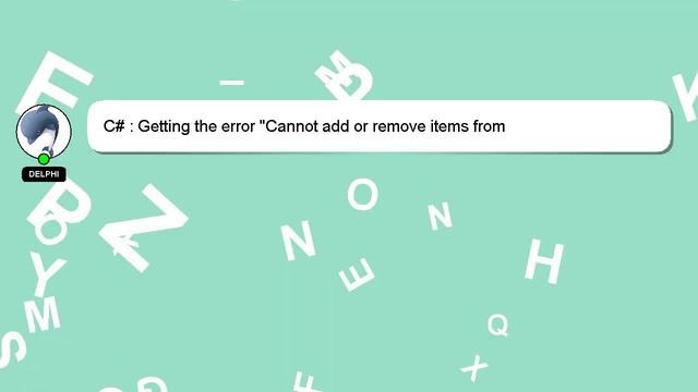 C# : Getting the error "Cannot add or remove items from Newtonsoft.Json.Linq.JProperty" in Json.net смотреть онлайн