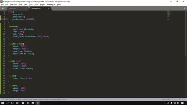 Image Slider Using CSS ONLY | CSS | HTML | jQUERY смотреть онлайн