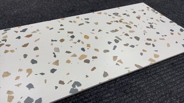 Керамогранит IDALGO Granite GERDA Festival / Гранит ГЕРДА Фестиваль (690x120 см) терраццо