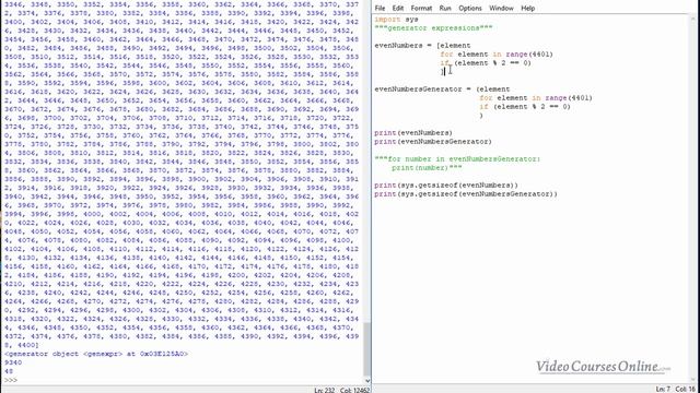 video7 2 Generator Expressions смотреть онлайн