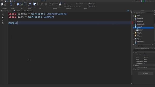 Roblox Camera Manipulation (Script in description) смотреть онлайн