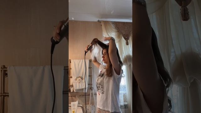 Повседневная укладка на Dyson | Дайсон | Брашинг | Ежедневная укладка | Уход за волосам смотреть онлайн