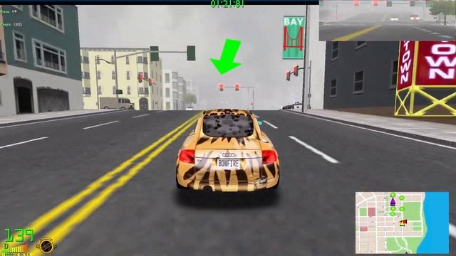 Midtown Madness 2 - Highway Havoc - Golden Gate Racepack Checkpoint[Amateur] смотреть онлайн
