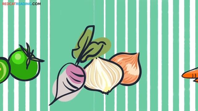 Cauliflowers Fluffy | Paintbox | Vegetable | Harvest | Kids Song | Made by Red Cat Reading смотреть онлайн