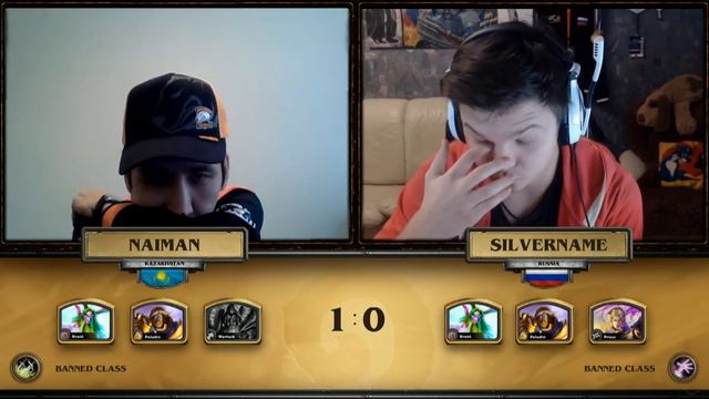 Naiman Vs SilverName, StarLadder Hearthstone Ultimate Series