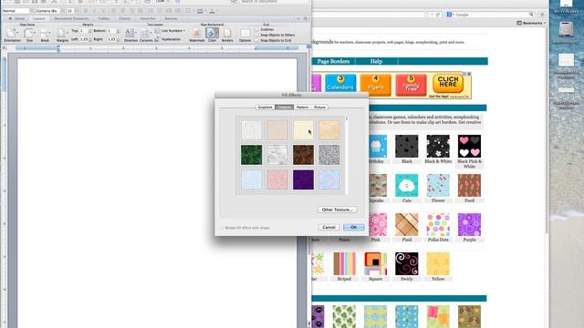 Add Background to a Word Doc on a Mac смотреть онлайн