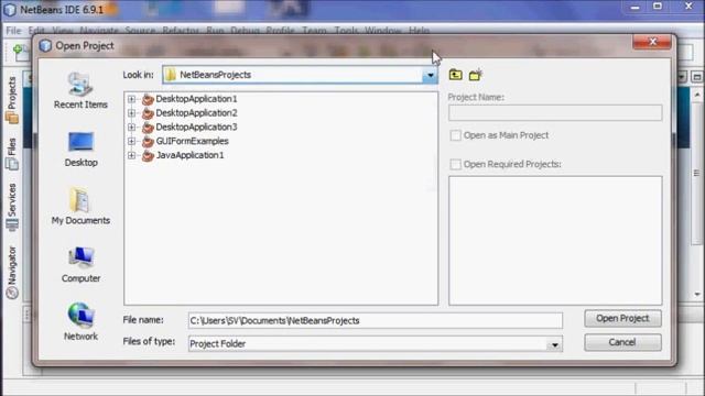 Java Project Navigation смотреть онлайн