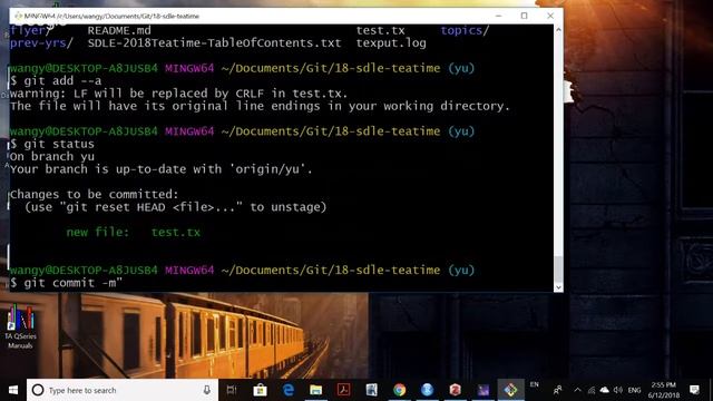 2018-Teatime-W1a-Introduction to Git, vim, Latex смотреть онлайн