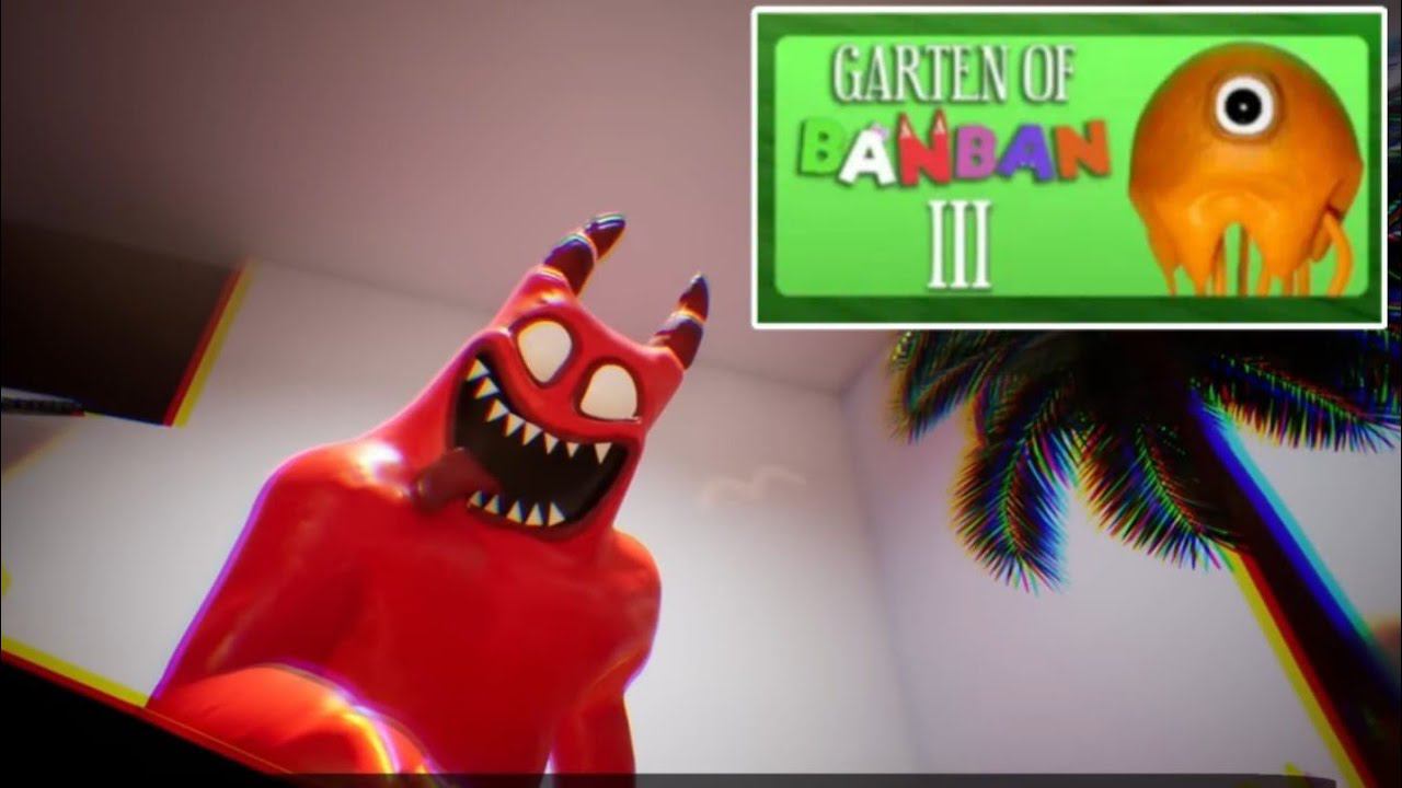 Играю в гартен оф бан бан 3! Garten of Ban Ban 3 смотреть онлайн