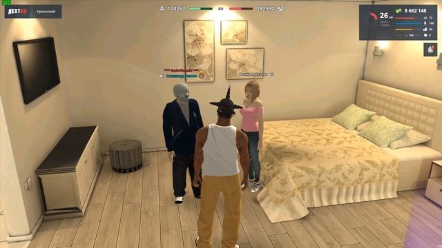 Немного пошутили над девушкой в | NEXT RP | смотреть онлайн