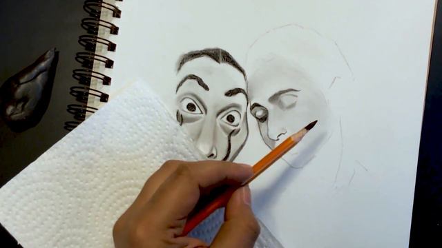 Daily Challenge #102 / Nairobi - Money Heist / Alba Flores Drawing / How to Draw Girl Portrait смотреть онлайн