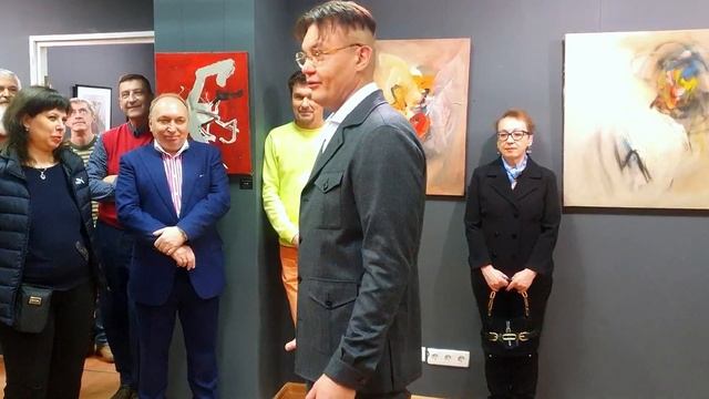 Выставка "МАГИЯ БЕСПРЕДМЕТНОСТИ" - Открытие, 28.01.23. Психолог, журналист Елена Шпиз написала стих смотреть онлайн