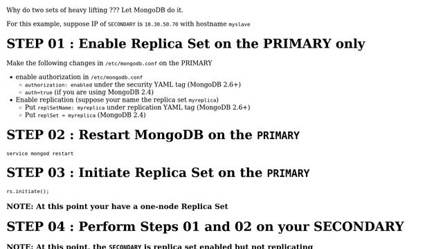Databases: Unable to configure MongoDB replication without initial sync (2 Solutions!!) смотреть онлайн