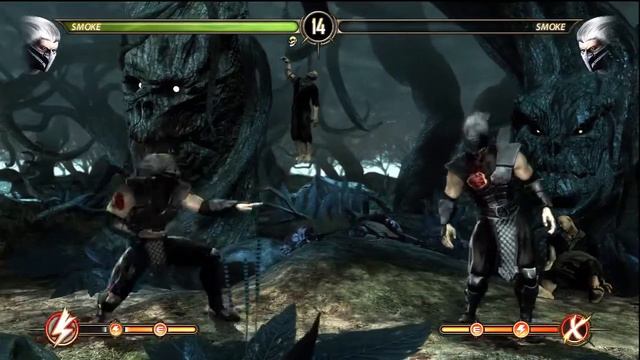 MK9 Complete Fatality Listing and Shown Babality - Smoke смотреть онлайн
