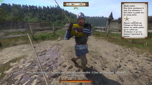 ⚔ Kingdom Come Deliverance GAMEPLAY FR - ENTRAINEMENT AU COMBAT AVEC CAPITAINE BERNARD #06 смотреть онлайн