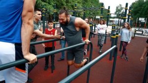 САМАЯ АТМОСФЕРНАЯ ВОРКАУТ ТРЕНИРОВКА