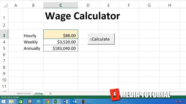 Microsoft Excel Visual Basic for Aplications VBA Tutorial 29 MouseMove Event with Application смотреть онлайн